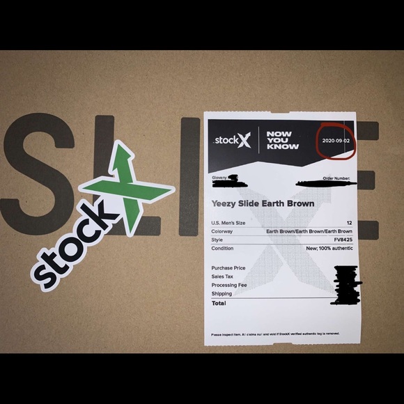 yeezy slides stockx